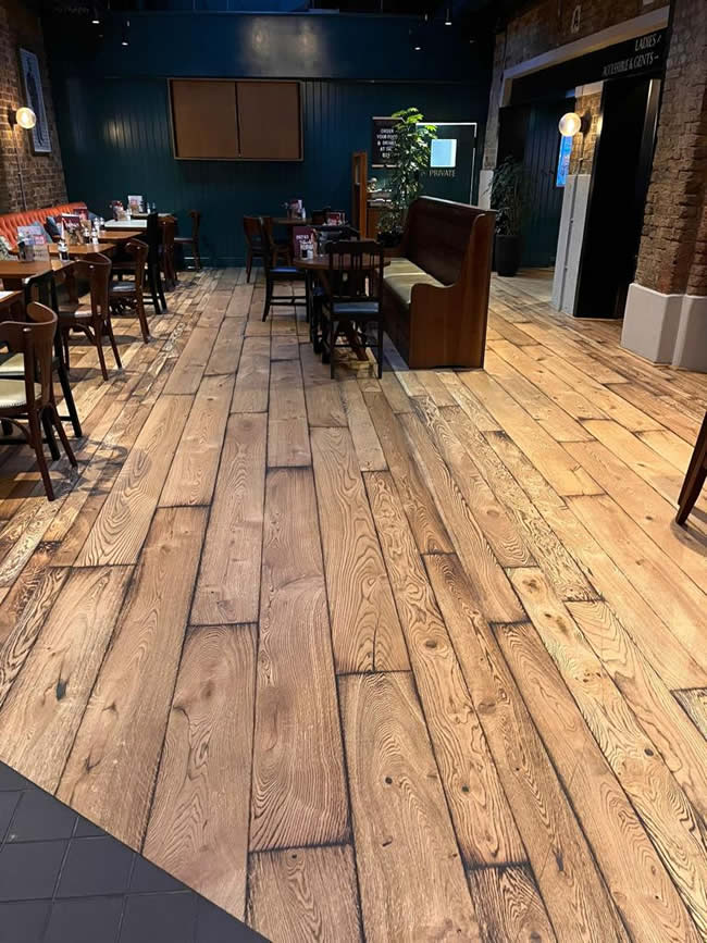 flooring restaurant